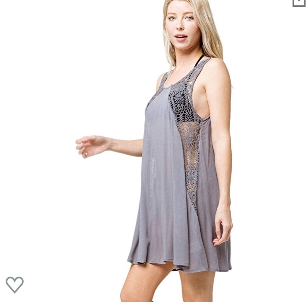 O’Neill tank cover up dress NWOT